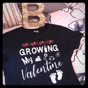 ♥️ Valentine Maternity shirt 🎀♥️